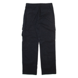 WRANGLER Cargo Mens Trousers Black Relaxed Straight W29 L30