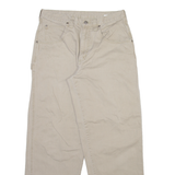 WRANGLER Carpenter Mens Trousers Beige Regular Straight W29 L30