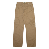 WRANGLER Cargo Mens Trousers Beige Relaxed Straight W30 L32