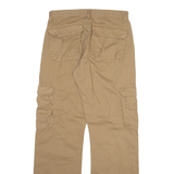 WRANGLER Cargo Mens Trousers Beige Relaxed Straight W30 L32