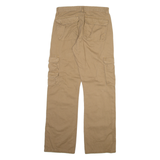 WRANGLER Cargo Mens Trousers Beige Relaxed Straight W30 L32