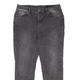 ALL SAINTS Amy Womens Jeans Grey Regular Tapered Stone Wash W32 L27