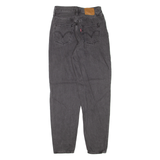 LEVI'S High Rise BIG E Womens Jeans Grey Loose Tapered W24 L29