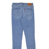 LEVI'S 710 Womens Jeans Blue Slim Skinny Stone Wash W25 L30