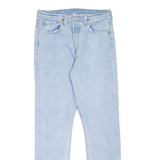 LEVI'S 501S Jeans Womens Blue Skinny Straight Stone Wash W29 L30