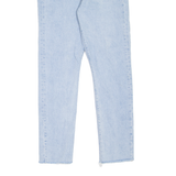 LEVI'S 501S Jeans Womens Blue Skinny Straight Stone Wash W29 L30