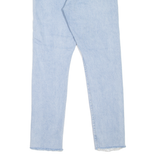 LEVI'S 501S Jeans Womens Blue Skinny Straight Stone Wash W29 L30