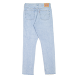 LEVI'S 501S Jeans Womens Blue Skinny Straight Stone Wash W29 L30