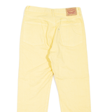 LEVI'S 501 Jeans Womens Yellow Regular Straight W27 L26