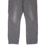 LEVI'S 501 BIG E Jeans Womens Grey Regular Straight Stone Wash W33 L30