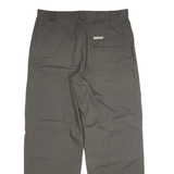 BLACK AND BROWN Mens Track Pants Green Straight XL W26 L32