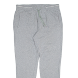 BOSS Womens Track Pants Grey Tapered XL W34 L29