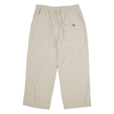 CHRIS LINE CASUAL Womens Track Pants Beige Straight 2XL W36 L27