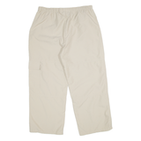 CHRIS LINE CASUAL Womens Track Pants Beige Straight 2XL W36 L27
