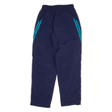 ADIDAS Mesh Lined Mens Track Pants Blue Straight S W24 L28