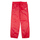 ADIDAS Womens Joggers Red Tapered S W18 L32