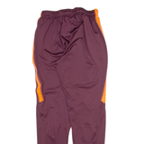 NIKE Mens Sweatpants Maroon Skinny S W26 L28