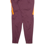 NIKE Mens Sweatpants Maroon Skinny S W26 L28