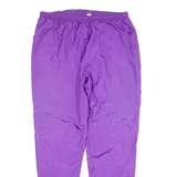 Womens Joggers Purple Tapered XL W38 L31