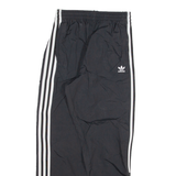 ADIDAS Womens Joggers Black Tapered UK 8 W24 L28