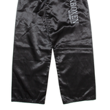 KICKBOXEN Womens Track Pants Black Straight XS W24 L27