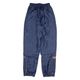 Mens Track Pants Blue Straight XL W24 L30