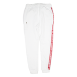 ALPHA INDUSTRIES Womens Joggers White Tapered M W32 L29