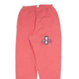 USA Sport Womens Joggers Pink Tapered S W28 L30