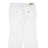 TOMMY HILFIGER Womens Jeans White Relaxed Bootcut W34 L30