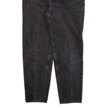 CALVIN KLEIN JEANS Womens Jeans Black Regular Tapered W24 L24