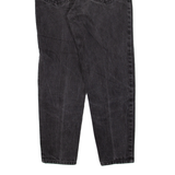CALVIN KLEIN JEANS Womens Jeans Black Regular Tapered W24 L24
