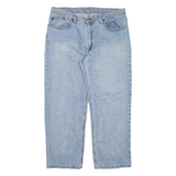 RALPH LAUREN POLO JEANS COMPANY Womens Jeans Blue Relaxed Straight W35 L25