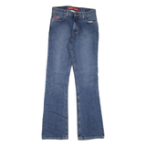GUESS JEANS Womens Jeans Blue Regular Bootcut W24 L30