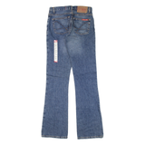 GUESS JEANS Womens Jeans Blue Regular Bootcut W24 L30