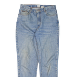 CALVIN KLEIN JEANS Womens Jeans Blue Regular Tapered Stone Wash W31 L30