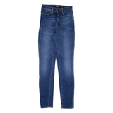 GUESS High Womens Jeans Blue Slim Skinny W24 L28