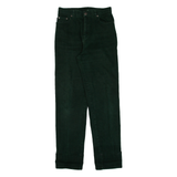 LAUREN RALPH LAUREN Womens Jeans Green Regular Straight W27 L30