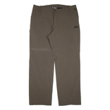JACK WOLFSKIN Womens Trousers Green Loose Straight W38 L31