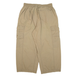 TIMBERLAND Cargo Cropped Mens Trousers Beige Loose Straight W30 L24