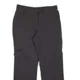 JACK WOLFSKIN Outdoor Womens Trousers Grey Regular Straight W30 L28
