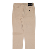 ARMANI JEANS Womens Trousers Beige Slim Skinny W27 L31