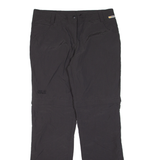 JACK WOLFSKIN Outdoor Womens Trousers Black Regular Straight W32 L30