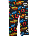 OPPOSUITS Pop Art Mens Trousers Black Regular Tapered W34 L33