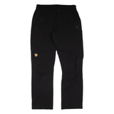 FJÄLLRÄVEN Outdoor Womens Trousers Black Relaxed Tapered W28 L28