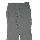 JACK WOLFSKIN Outdoor Womens Trousers Grey Regular Straight W32 L28
