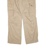 ANGELO LITRICO Cargo Mens Trousers Beige Regular Straight W38 L34