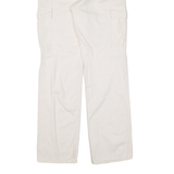 STR Cargo Womens Trousers Cream Regular Straight W26 L30