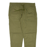 JACK WOLFSKIN Mens Trousers Green Slim Tapered W30 L28