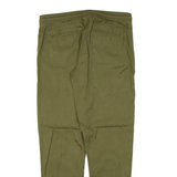JACK WOLFSKIN Mens Trousers Green Slim Tapered W30 L28