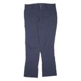 COLUMBIA Outdoor Womens Trousers Blue Regular Straight W34 L32